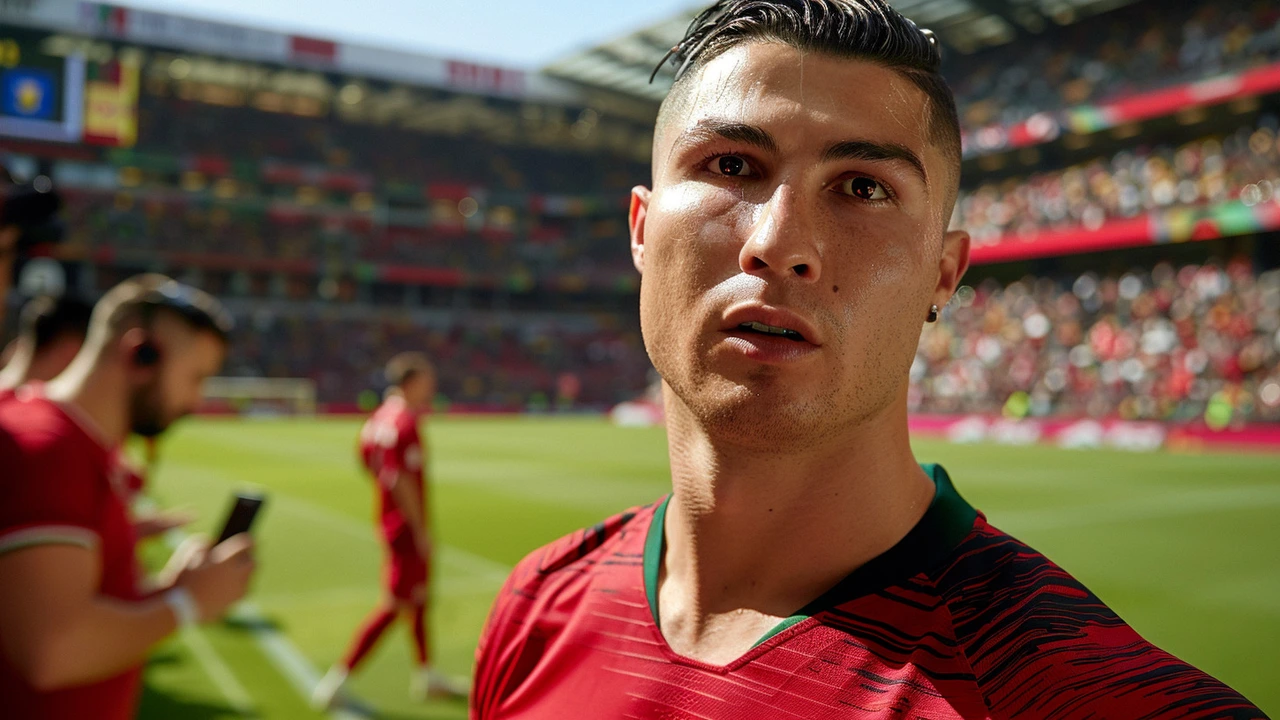 Security Concerns Ignite as Pitch Invaders Target Cristiano Ronaldo During Euro 2024 Clash With Turkey