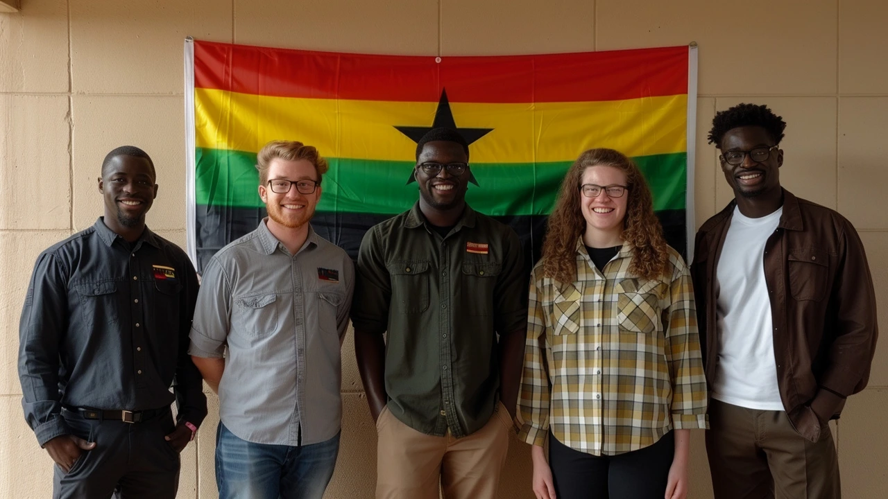 The Ghanaian Flag's Role in Global Unity: Discovering National Pride Abroad in Denmark