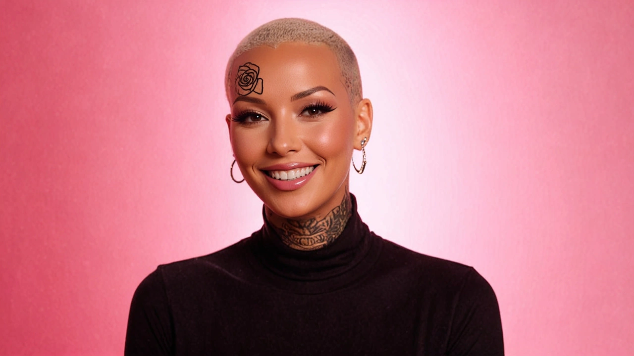 Amber Rose Unveils the Heartfelt Reason Behind Her Forehead Tattoos