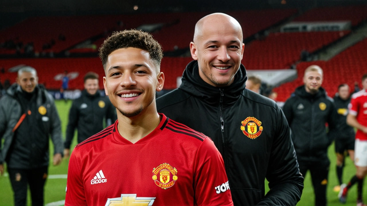 Jadon Sancho Rejoins Manchester United First-Team Training After Encouraging Talks with Erik ten Hag