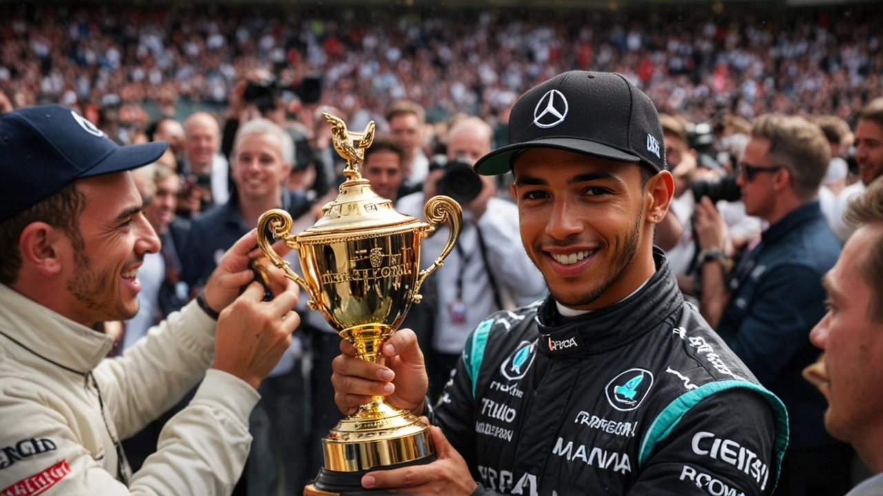 Lewis Hamilton Celebrates Record-Breaking Ninth Victory at British Grand Prix