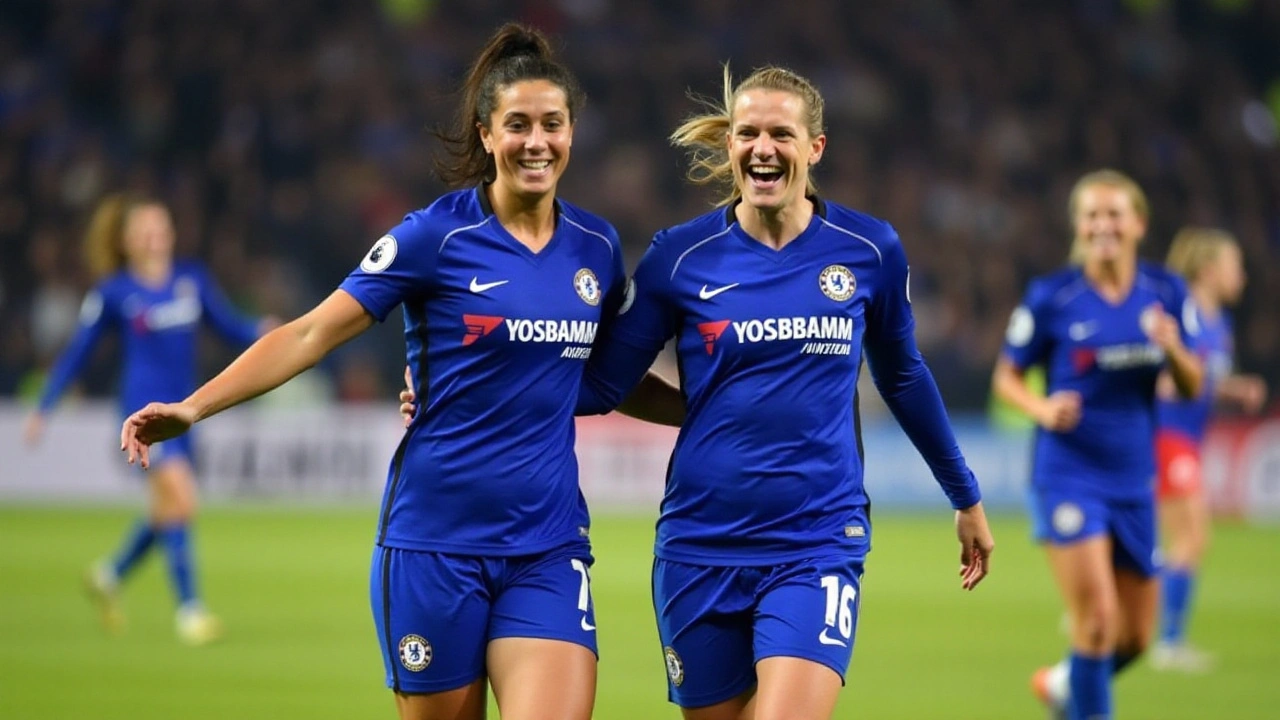 Chelsea Triumphs Over Arsenal with a 2-1 Victory in the Women's Super League Showdown